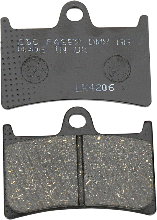 EBC BRAKE PADS AND SHOES EBC DISC PAD SET