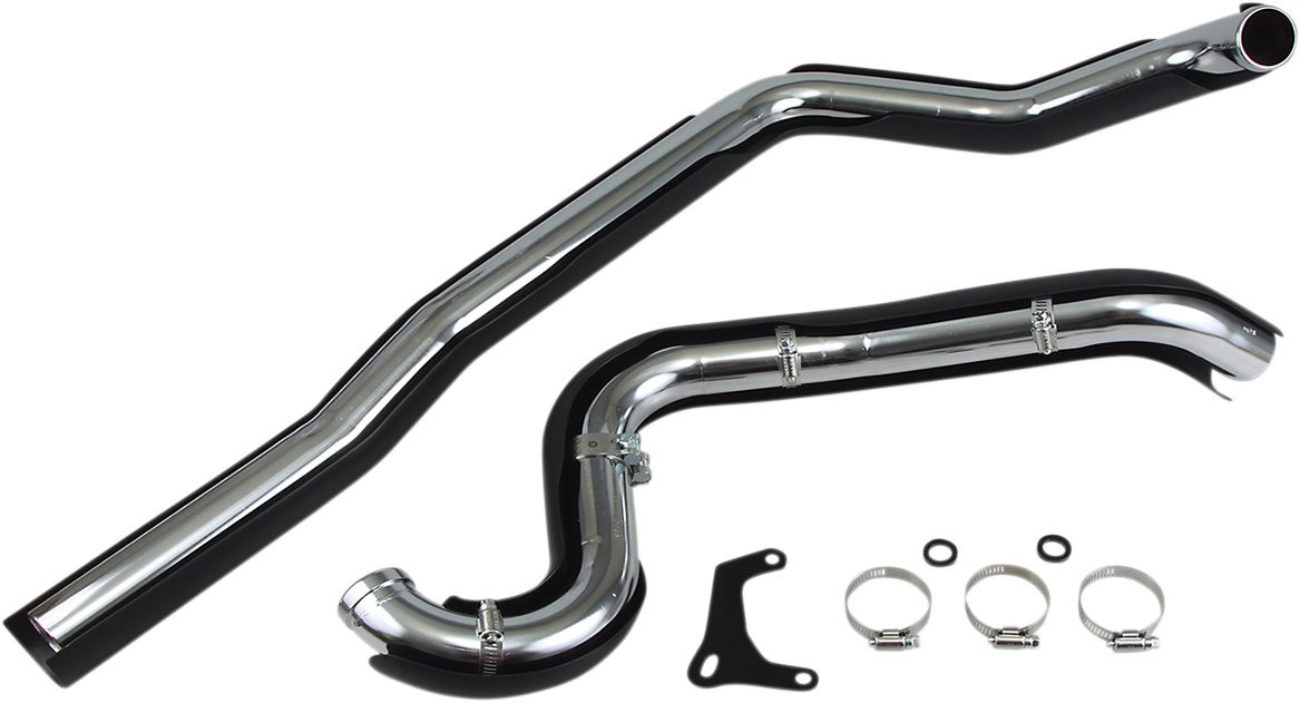 COBRA TRUE DUALS HEADER SYSTEMS FOR HARLEY-DAVIDSON 1996 - 2006 Black True Dual Header System
