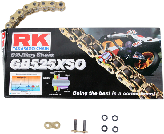 RK X-RING (XSO) GB525XSO X 120 LINKS
