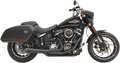 BASSANI XHAUST ROAD RAGE 2-INTO-1 SYSTEMS FOR HARLEY-DAVIDSON 2018 - 2019 Black Road Rage 2-into-1 Exhaust System