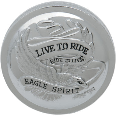 "LIVE TO RIDE" GAS CAPS FOR HARLEY-DAVIDSON