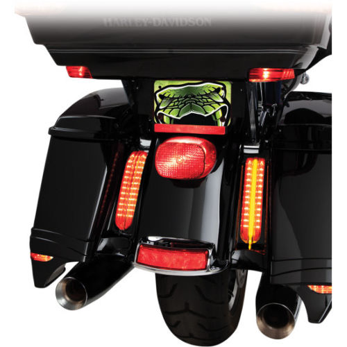 Bandas Guardabarros Led Para Harley-Davidson® Black Led Saddlebag Accent Lights