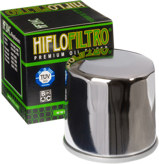 HIFLOFILTRO HIFLOFILTRO®​ OIL FILTERS FILTER OIL HF204 CHROME