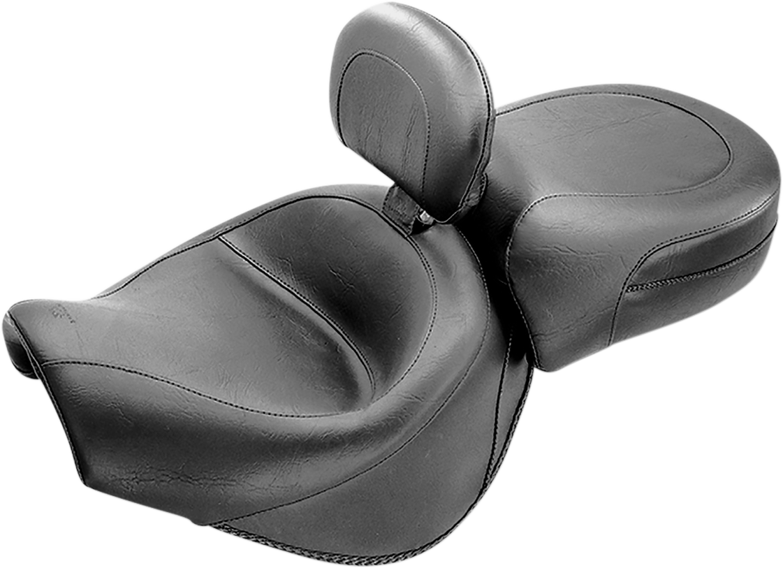 MUSTANG WIDE TOURING SEATS WITH DRIVER BACKREST SEAT 2PC DBR VIN VT750