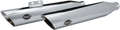 S&S CYCLE SLASH-CUT MUFFLERS FOR HARLEY-DAVIDSON 2018 MUFFLER S/C CHR RACE FLFB