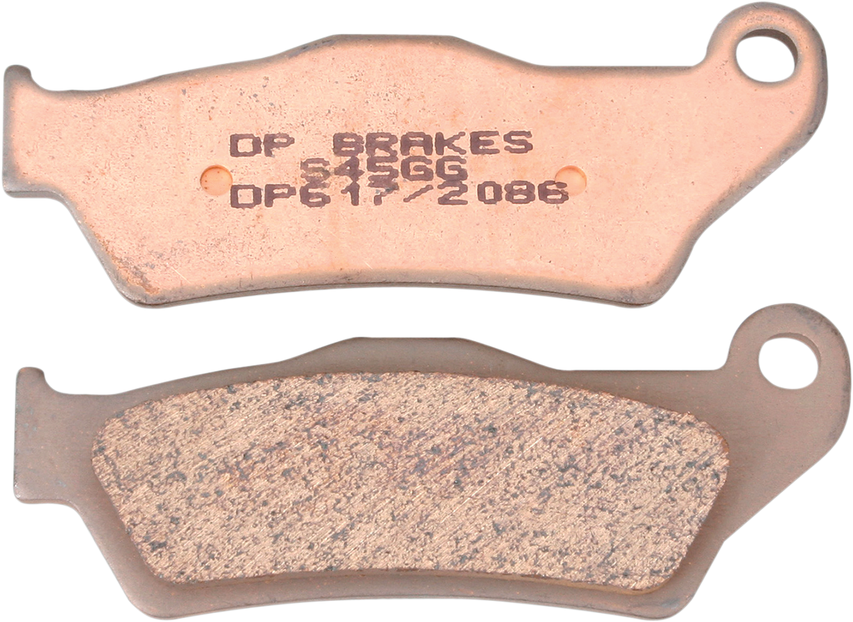 DP BRAKES BRAKE SHOES PAD, MX GAS/HUS/KTM, FRT