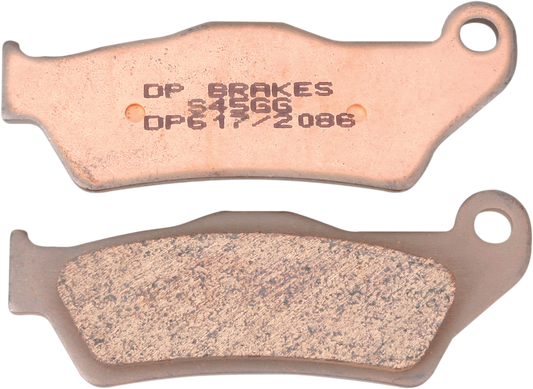 DP BRAKES BRAKE SHOES PAD, MX GAS/HUS/KTM, FRT