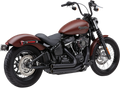 COBRA 909 2-INTO-2 EXHAUST SYSTEMS FOR HARLEY-DAVIDSON 2018 - 2020 Black 909 2-into-2 Exhaust System