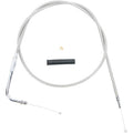 BRAIDED AND BLACK VINYL THROTTLE AND IDLE CABLES FOR HARLEY-DAVIDSON