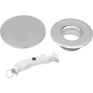 GAS CAPS WITH PAINT PROTECTORS FOR HARLEY-DAVIDSON