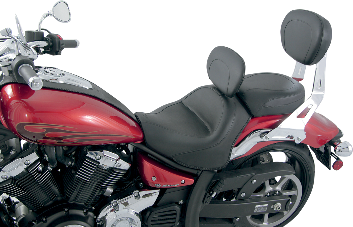 MUSTANG WIDE TOURING SEATS WITH DRIVER BACKREST SEAT STRYKER WD TR W/DBR