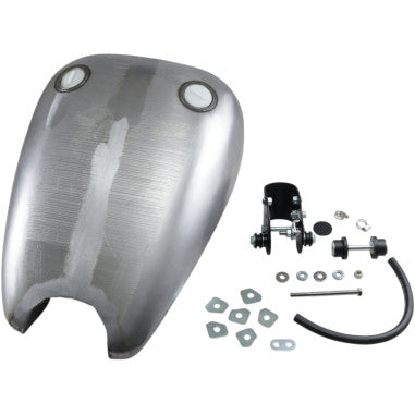 EXTENDED SMOOTH-TOP QUICKBOB® RUBBER-MOUNT GAS TANKS FOR HARLEY-DAVIDSON