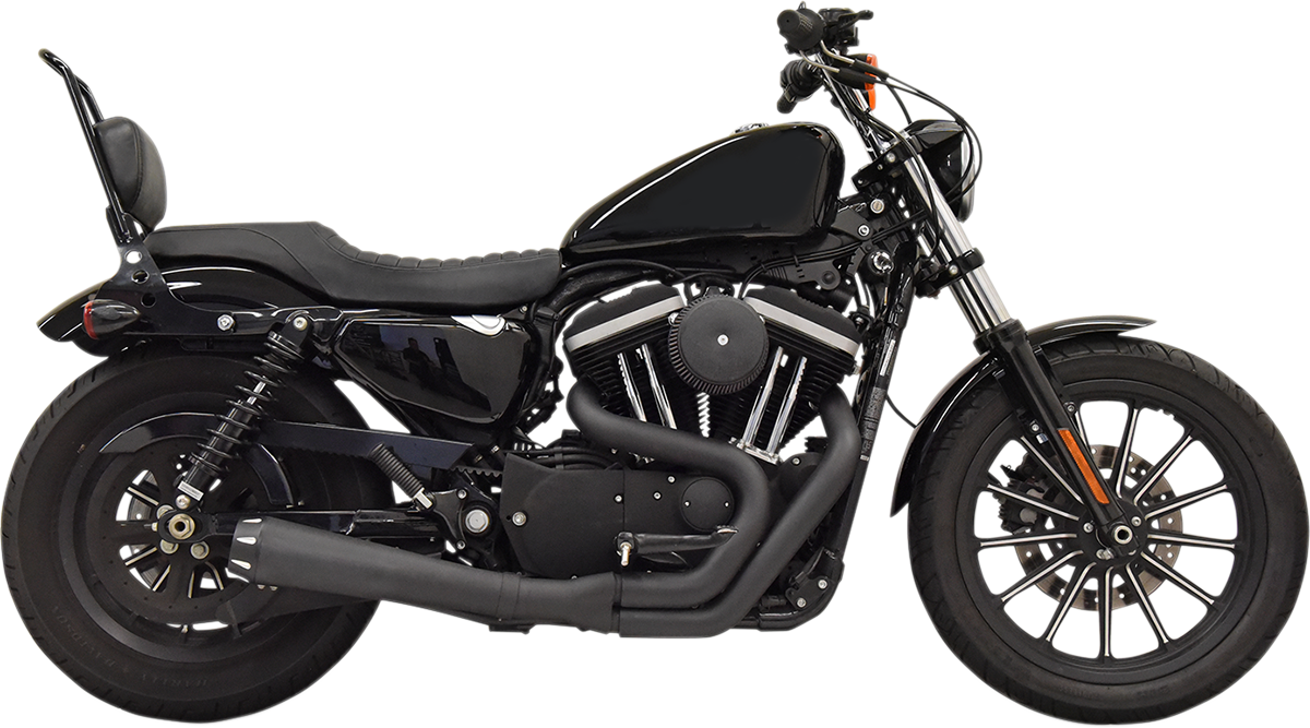 BASSANI XHAUST ROAD RAGE GEN II 2-INTO-1 SYSTEMS FOR HARLEY-DAVIDSON 2002 - 2003 EXHAUST RR 86-03 XL BK