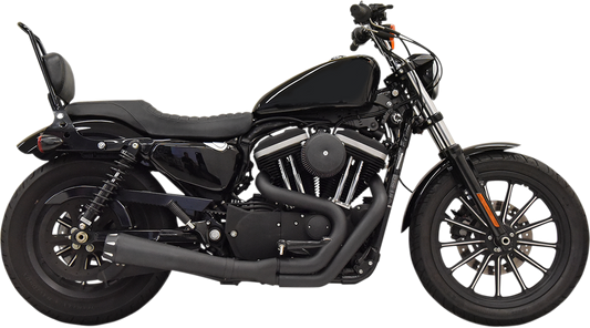 BASSANI XHAUST ROAD RAGE GEN II 2-INTO-1 SYSTEMS FOR HARLEY-DAVIDSON 2002 - 2003 EXHAUST RR 86-03 XL BK