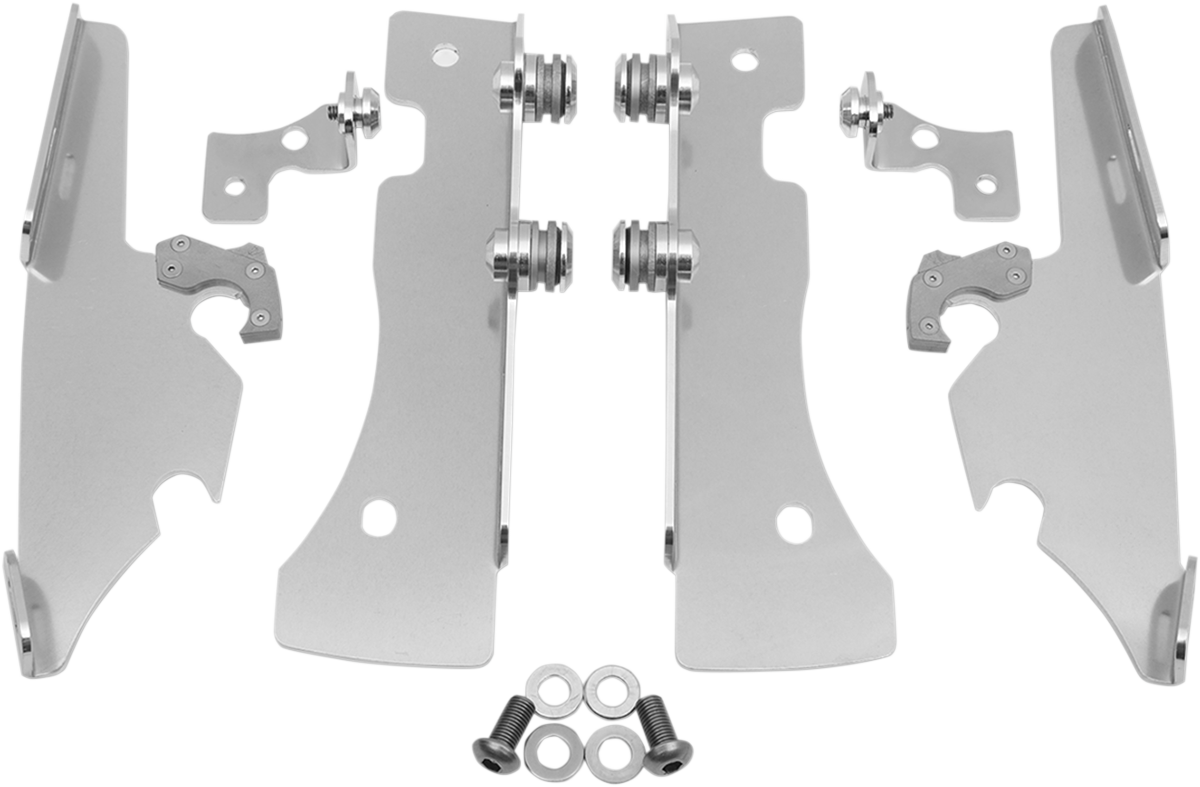 MEMPHIS SHADES METRIC NO-TOOL TRIGGER-LOCK MOUNT KITS FOR FATS/SLIM MNT KIT TL F/S XV1600/17