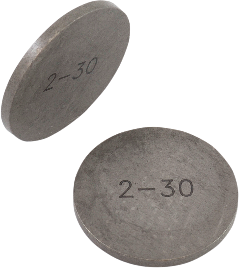 K&L SUPPLY VALVE SHIM STARTER KITS VALVE SHIM 2.30/29MM K/Y