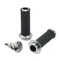 Biltwell Alumicore Griffsatz Chrom für Harley Davidson