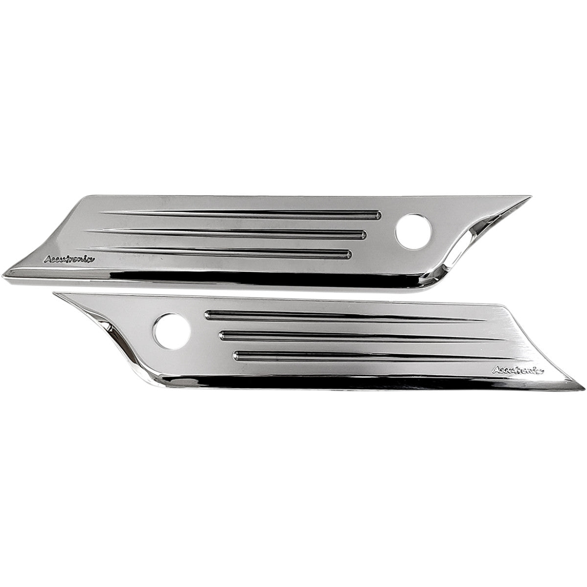 SPEED BALL SADDLEBAG LATCH COVERS 3501-1582 FOR HARLEY DAVIDSON