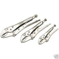 Set of 3 Professional Quality Autogrip Pliers, 3 Pieces