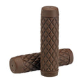 Biltwell 7/8" Tpv Grips Torker Chocolate For Harley Davidson