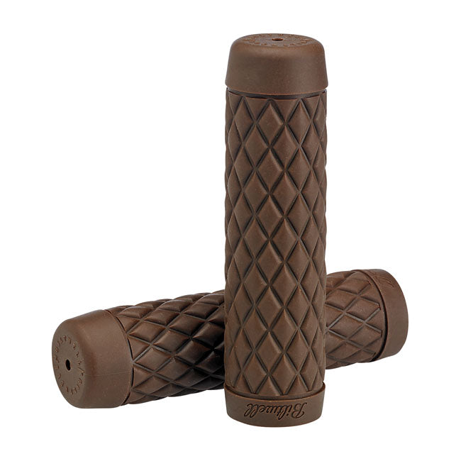 Biltwell 7/8" Tpv Grips Torker Chocolate For Harley Davidson
