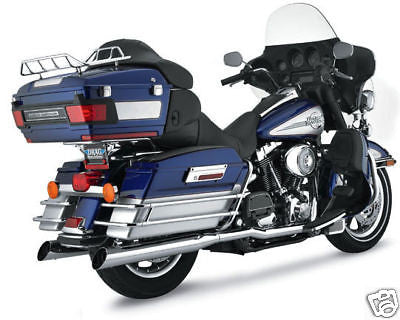 Colector Codos Escape Para Harley-Davidson Touring 1995-2006 True Dual Headers