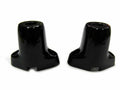 Schwarze Blinkerhalterung für Harley-Davidson FL 1968-1984