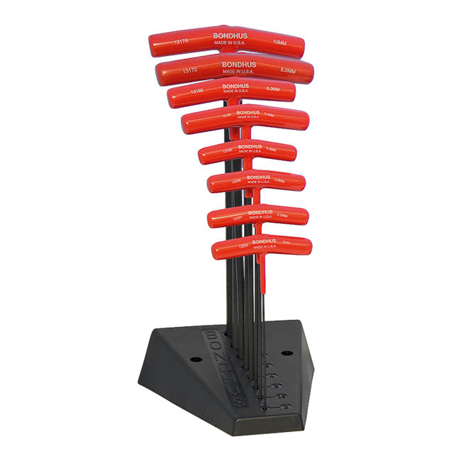 Bondhus, T-Handle Allen Wrench Set Metric