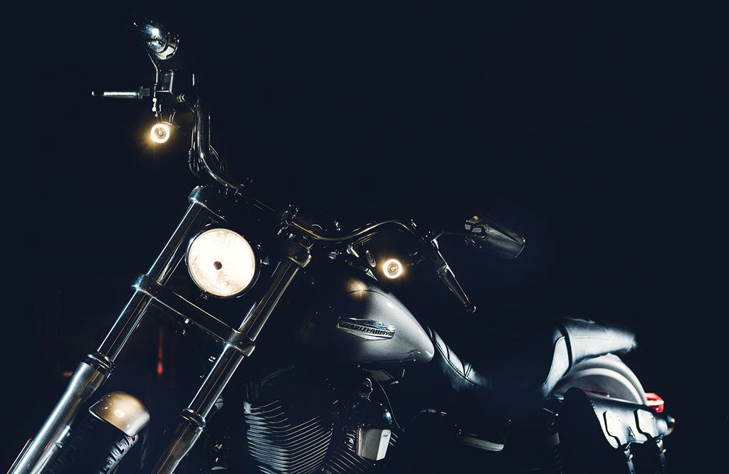 Kellermann LED Bullet 1000 PL Weiß Blinker/Positionslicht Chrom Blinker