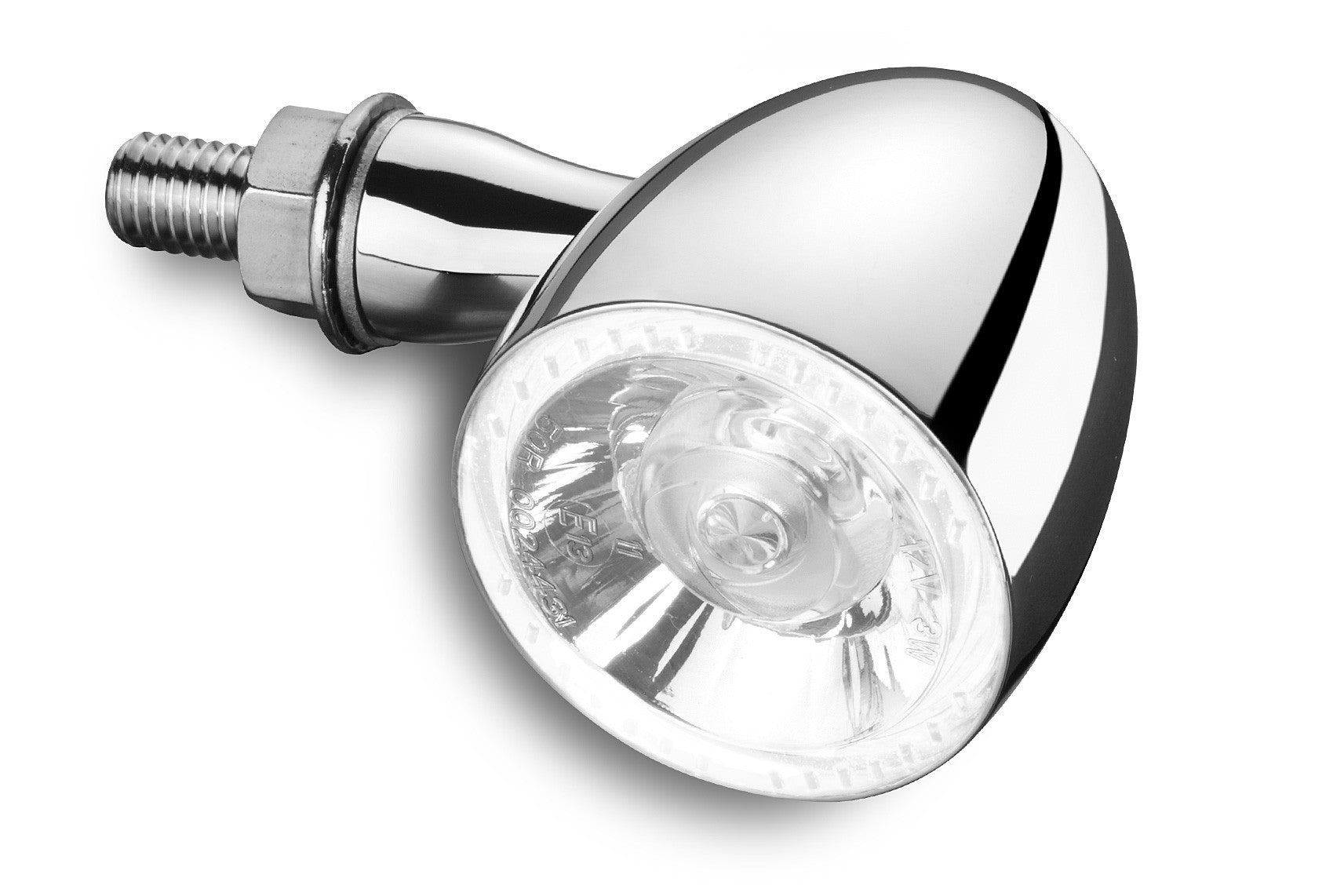 Kellermann LED Bullet 1000 PL Weiß Blinker/Positionslicht Chrom Blinker