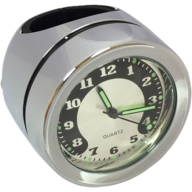 HANDLEBAR MOUNT CLOCK AND THERMOMETER FOR HARLEY-DAVIDSON