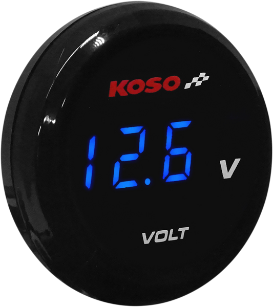 KOSO NORTH AMERICA I-GEAR VOLT METERS VOLT METER BLUE