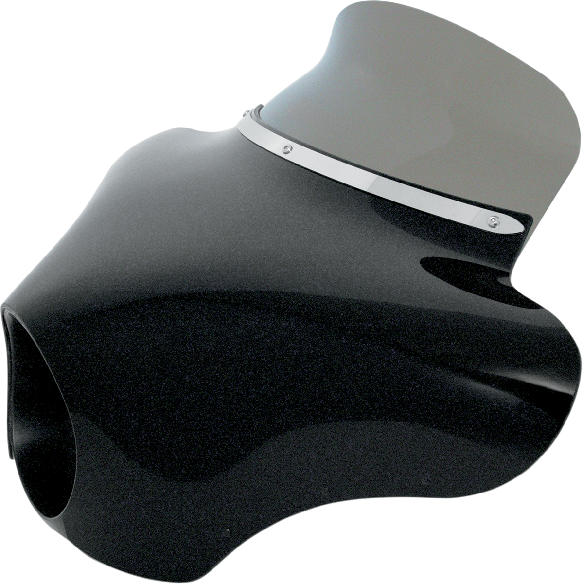 MEMPHIS SHADES HD BATWING FAIRING SPOILER WINDSHIELDS SHIELD BW SPOILER 6.5 BLK