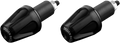 DRIVEN RACING D-AXIS BAR ENDS BAR END WEIGHT BLACK