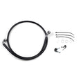 STANDARD LENGTH STAINLESS STEEL BRAKE LINE KITS FOR HARLEY-DAVIDSON