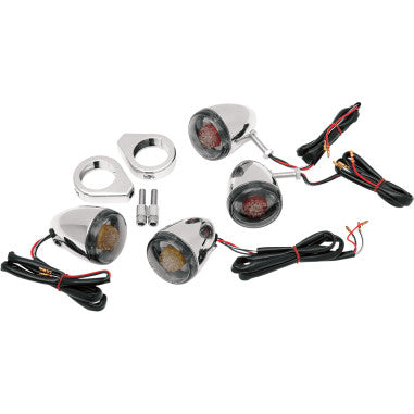 CUSTOM DEUCE-STYLE LED TURN SIGNAL KIT FOR HARLEY-DAVIDSON