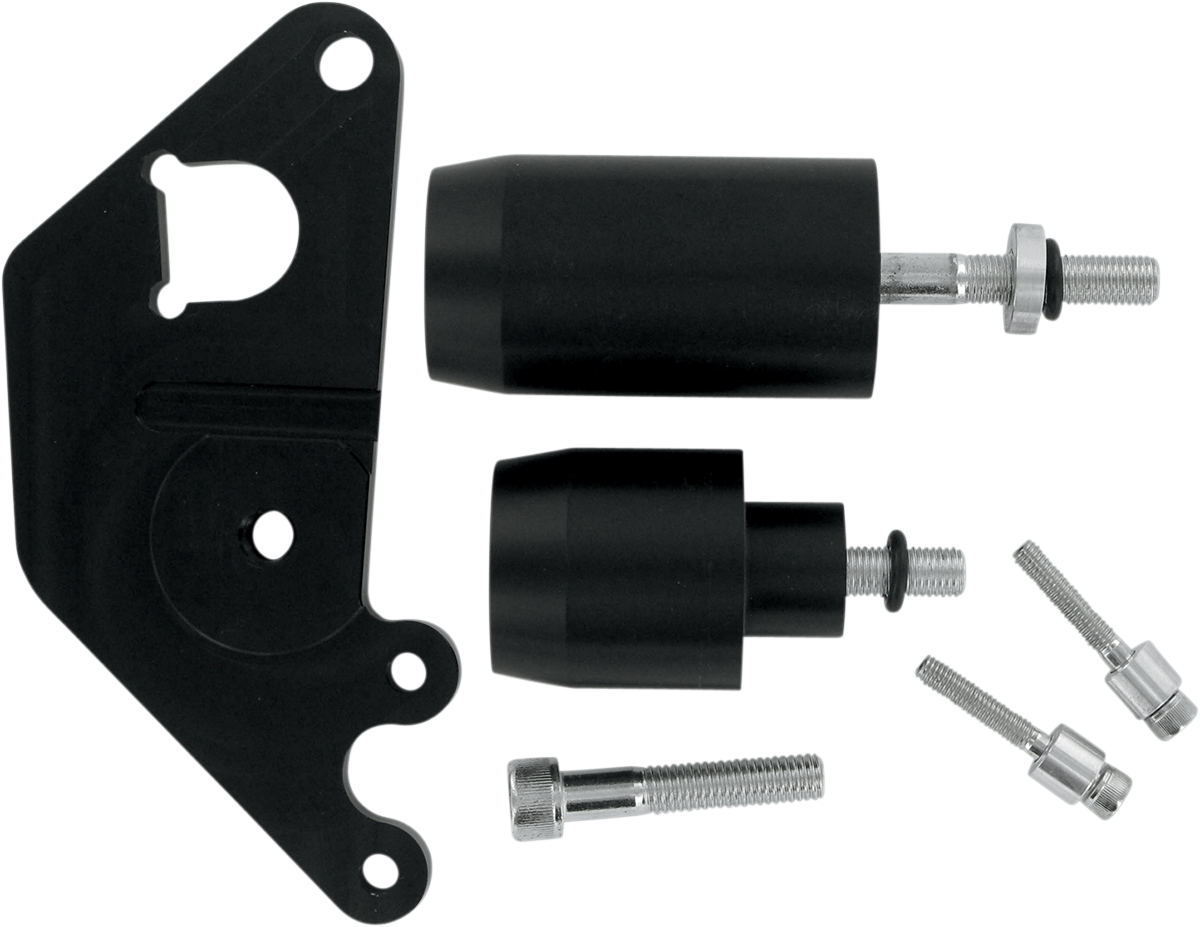 POWERSTANDS RACING FRAME SLIDERS FRAME SLIDERS SUZ BK