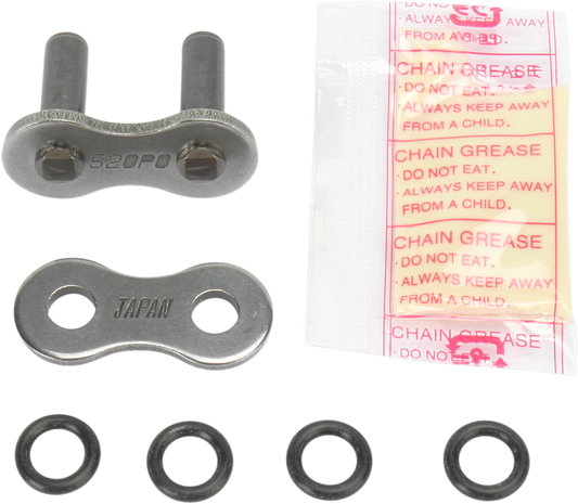 PARTS UNLIMITED-CHAIN MOTORCYCLE CHAIN LINK CON PU 520 O-RING RI