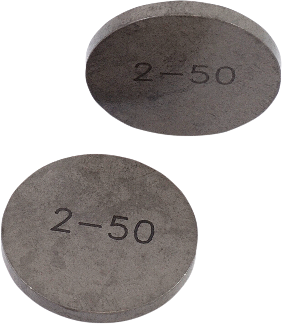 K&L SUPPLY VALVE SHIM STARTER KITS VALVE SHIM 2.50/25MM H/Y