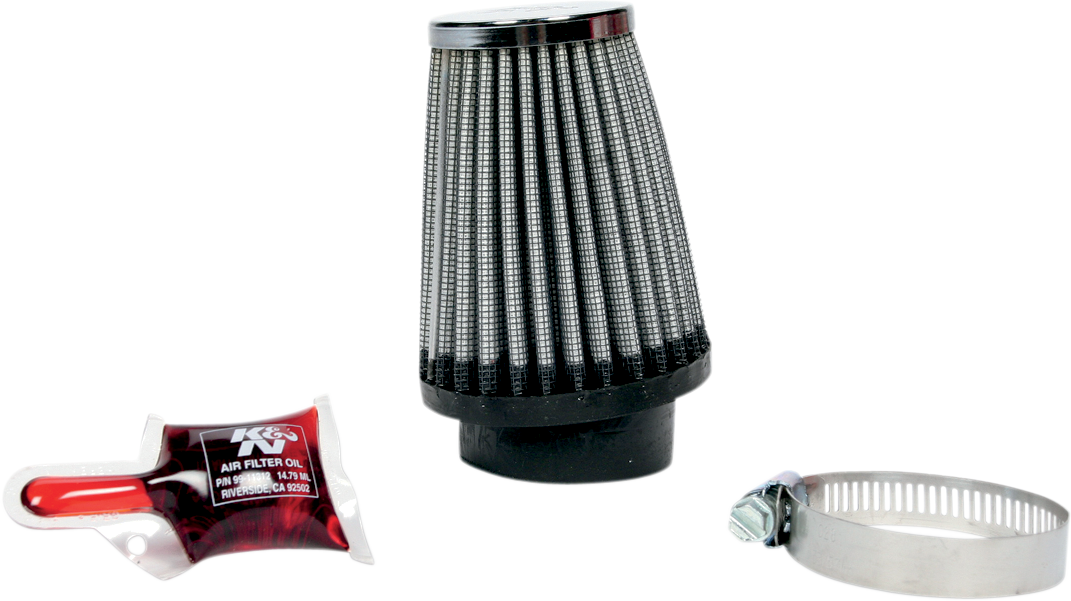 K & N UNIVERSAL CLAMP-ON AIR FILTERS AIR FIL CLAMP-ON 48MM