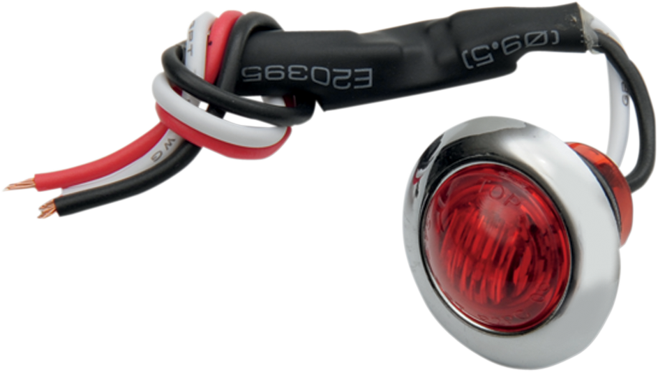 PRO-ONE PERF.MFG. LED MINI MARKER LIGHTS LIGHT MRKR D/F RED
