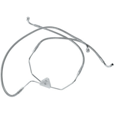 STANDARD LENGTH STAINLESS STEEL BRAKE LINE KITS FOR HARLEY-DAVIDSON 45441-03A 43349-96B