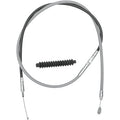 BRAIDED AND BLACK VINYL HIGH EFFICIENCY (H.E.) CLUTCH CABLES FOR HARLEY-DAVIDSON