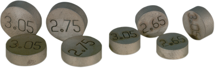 K&L SUPPLY VALVE SHIM STARTER KITS VALVE SHIM 3.05 9.50MM