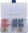 K&S TECHNOLOGIES SOLDERLESS WIRE CONNECTORS WIRE CONNECTRS KIT 100 PC