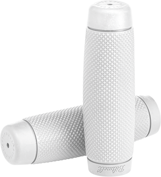 BILTWELL TPV GRIPS GRIPS RECOIL 7/8" WHITE