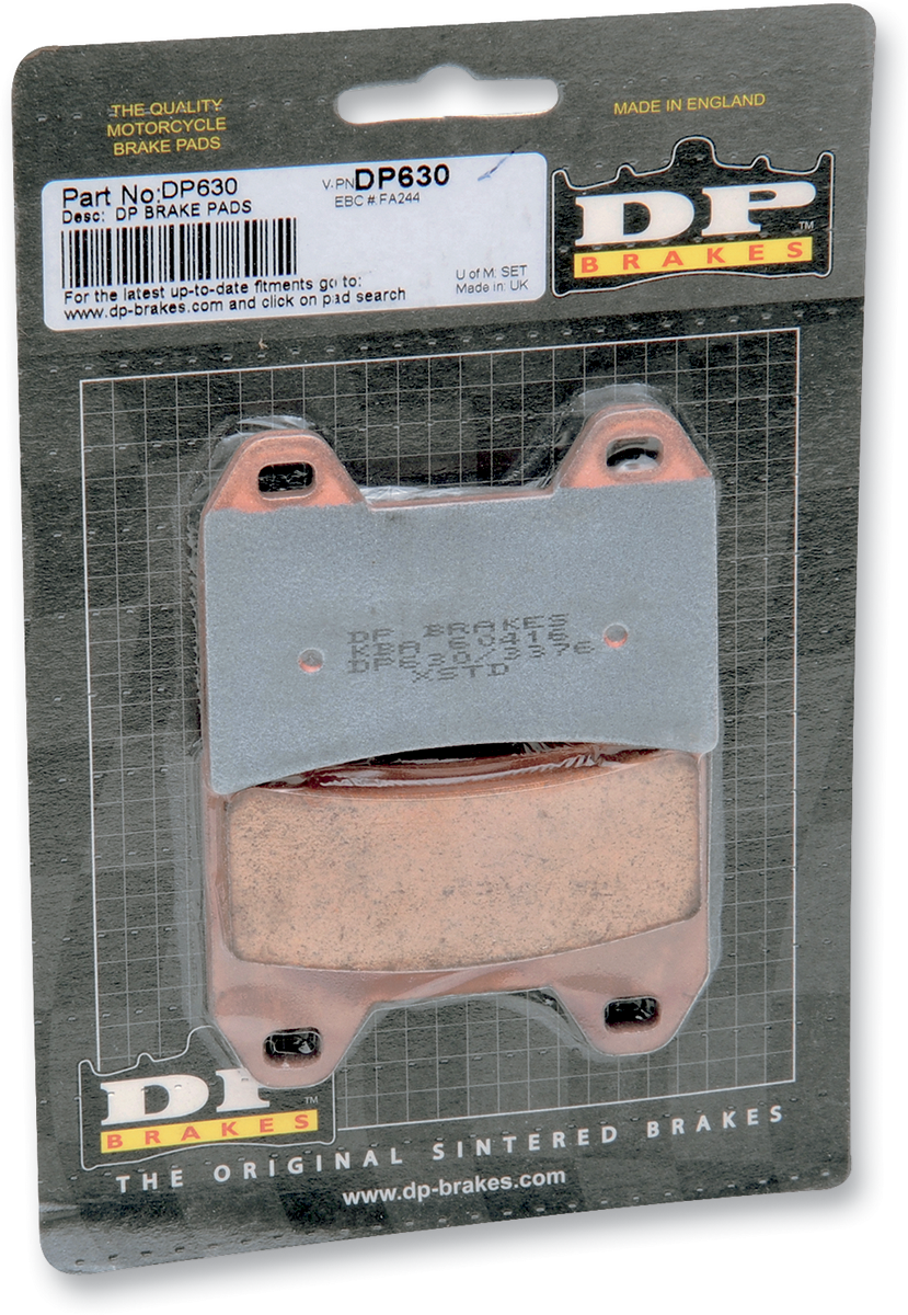 DP BRAKES BRAKE SHOES PAD, APR/DUC/POL/SUZ, FRT