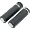 RUBBER GRIPS WITH ACCENT RINGS AND END CAPS FOR HARLEY-DAVIDSON