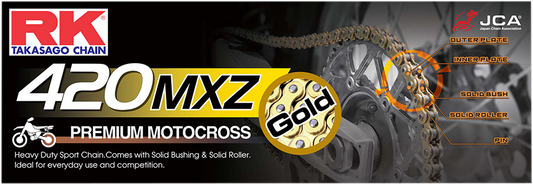 RK HEAVY-DUTY CHAINS (MXZ/MXZ4) RK GB420 MXZ X 120 LINKS