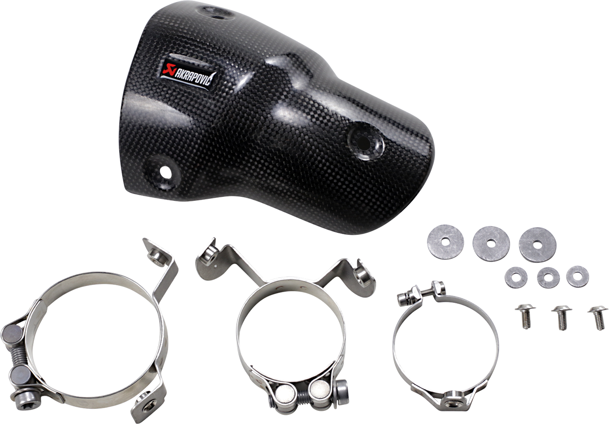 AKRAPOVIC RACING LINE COMPLETE EXHAUST SYSTEMS HEAT SHIELD CF G 310 R/GS